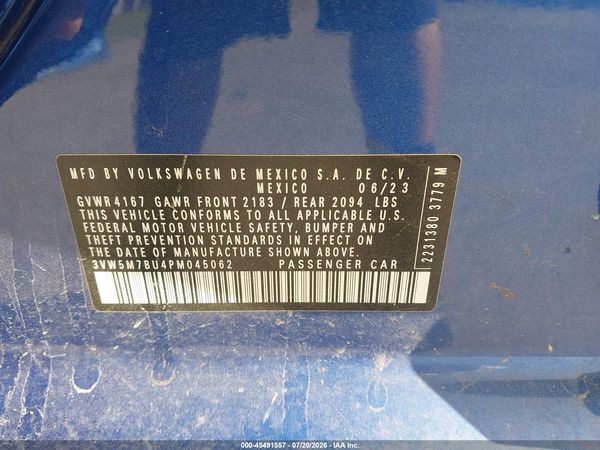 2023 VOLKSWAGEN JETTA 1.5T S — I9