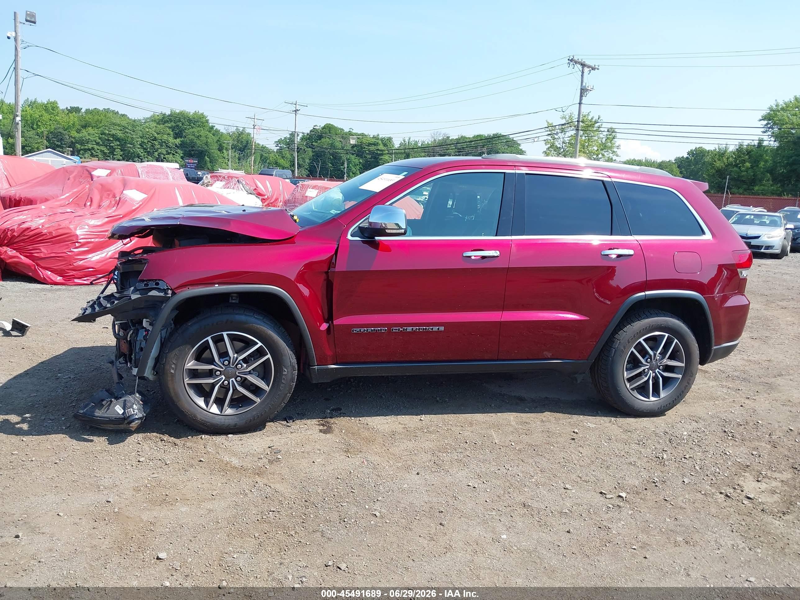 2021 JEEP GRAND CHEROKEE LIMITED 4X4