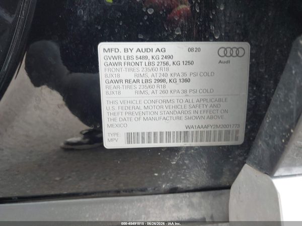 2021 AUDI Q5