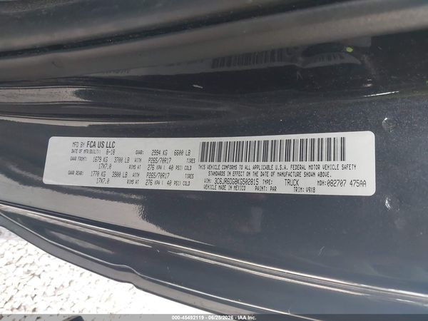 2019 RAM 1500 CLASSIC TRADESMAN  4X2 8' BOX