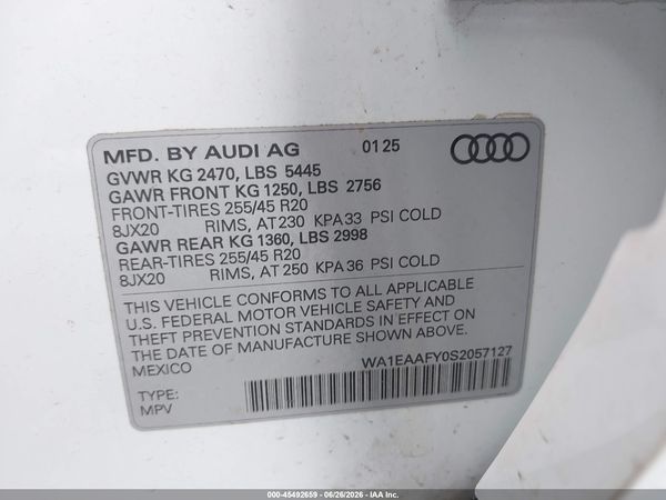 2025 AUDI Q5