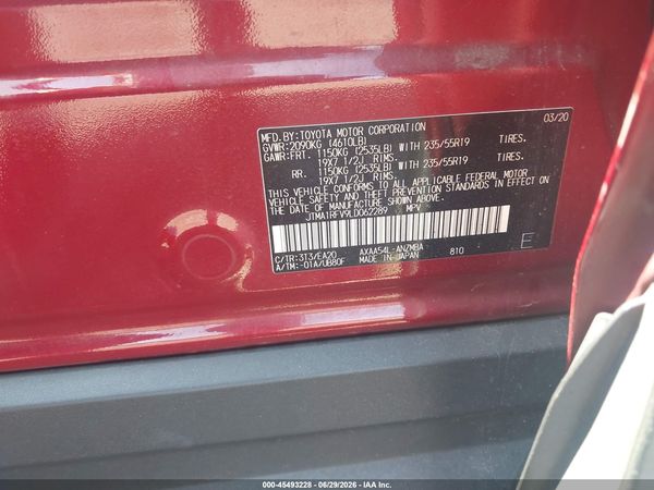 2020 TOYOTA RAV4 XLE PREMIUM