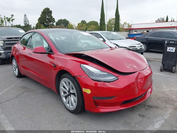 2022 TESLA MODEL 3