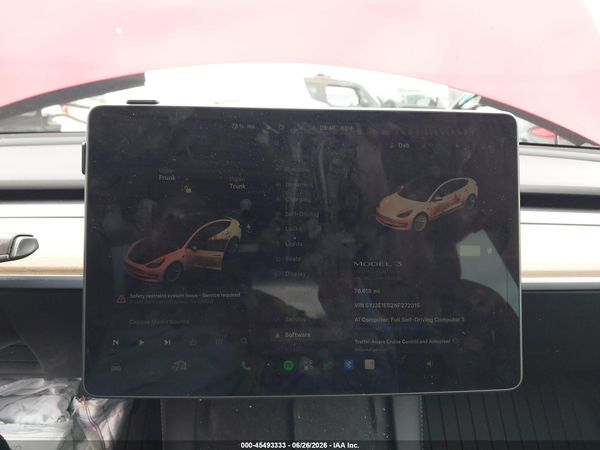 2022 TESLA MODEL 3