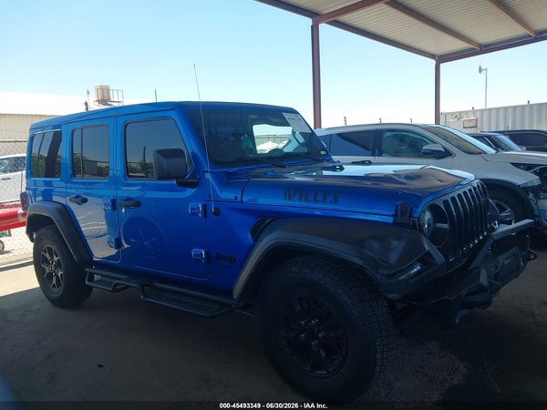 2021 JEEP WRANGLER UNLIMITED WILLYS 4X4
