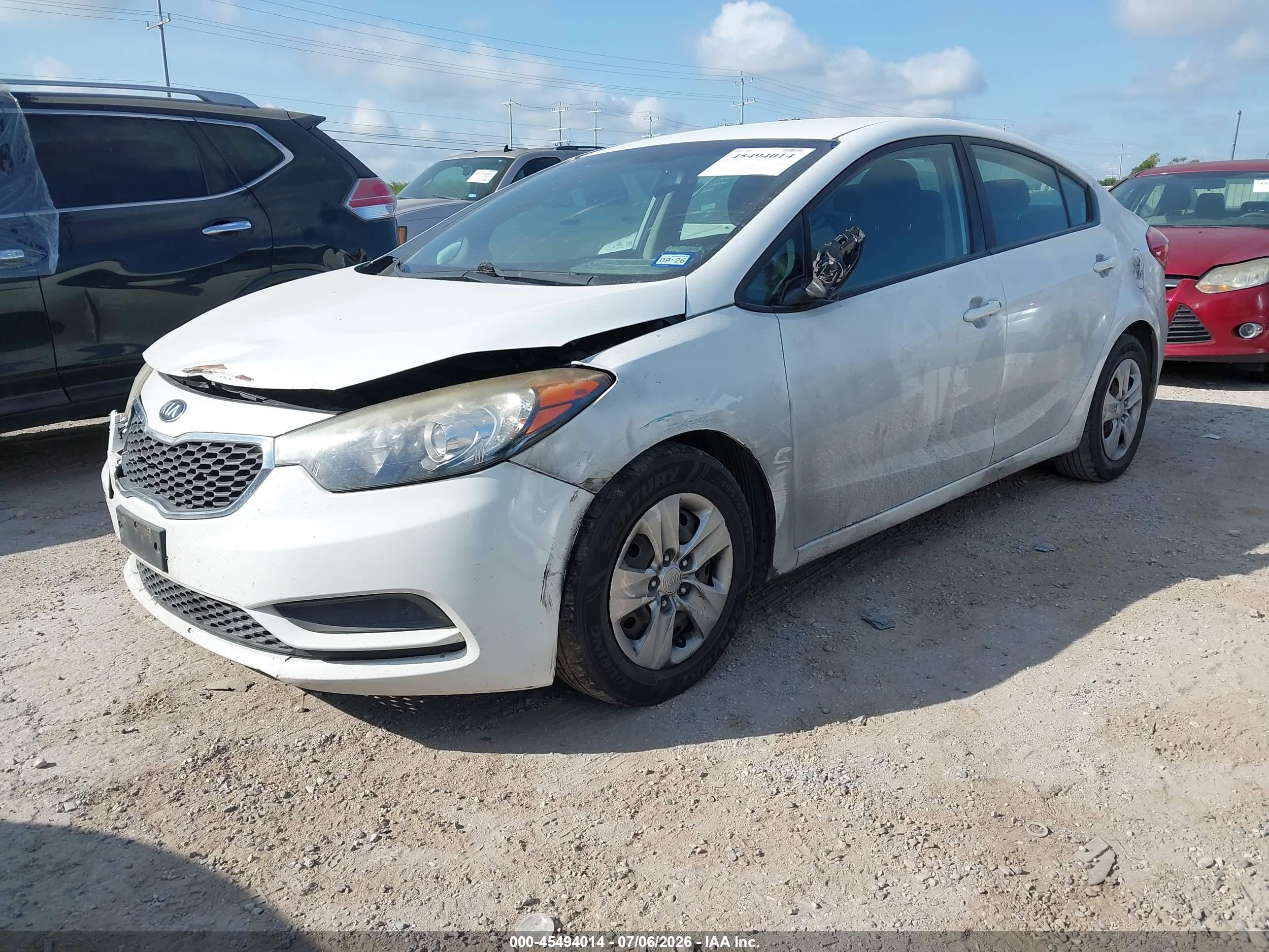 2016 KIA FORTE LX