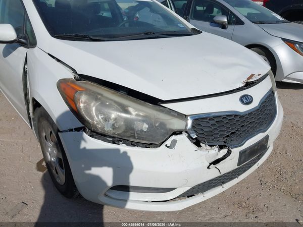 2016 KIA FORTE LX