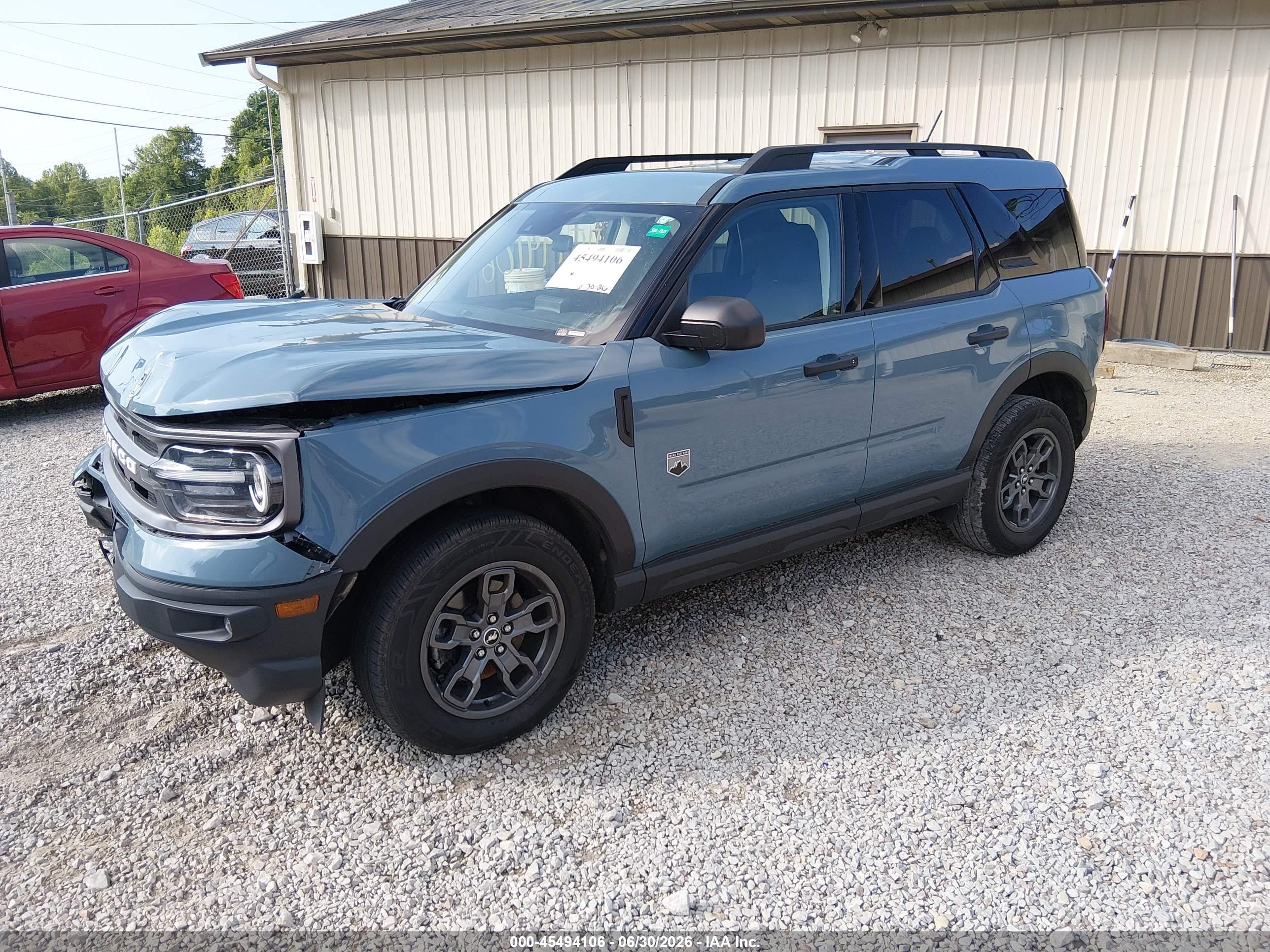 2022 FORD BRONCO SPORT BIG BEND — I2