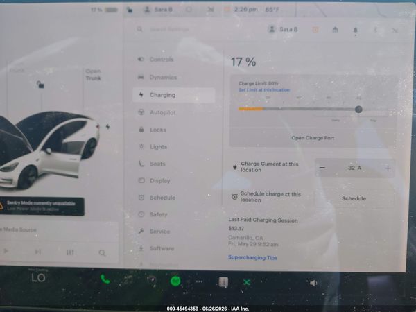 2020 TESLA MODEL 3