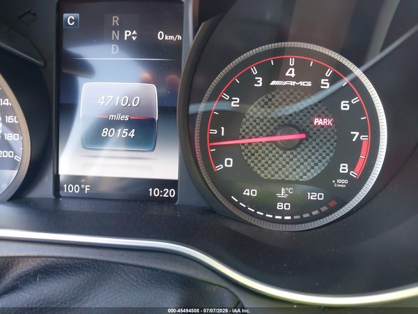 2016 MERCEDES-BENZ AMG C 63 S