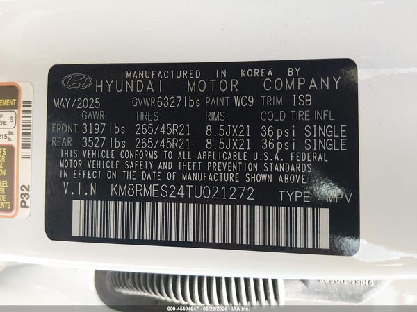 2026 HYUNDAI PALISADE CALLIGRAPHY