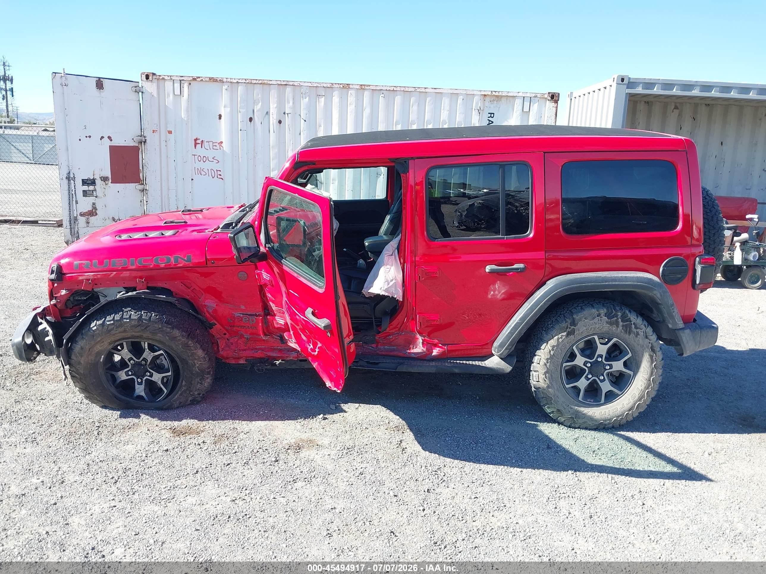 2018 JEEP WRANGLER UNLIMITED RUBICON 4X4