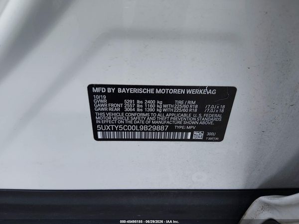 2020 BMW X3 XDRIVE30I