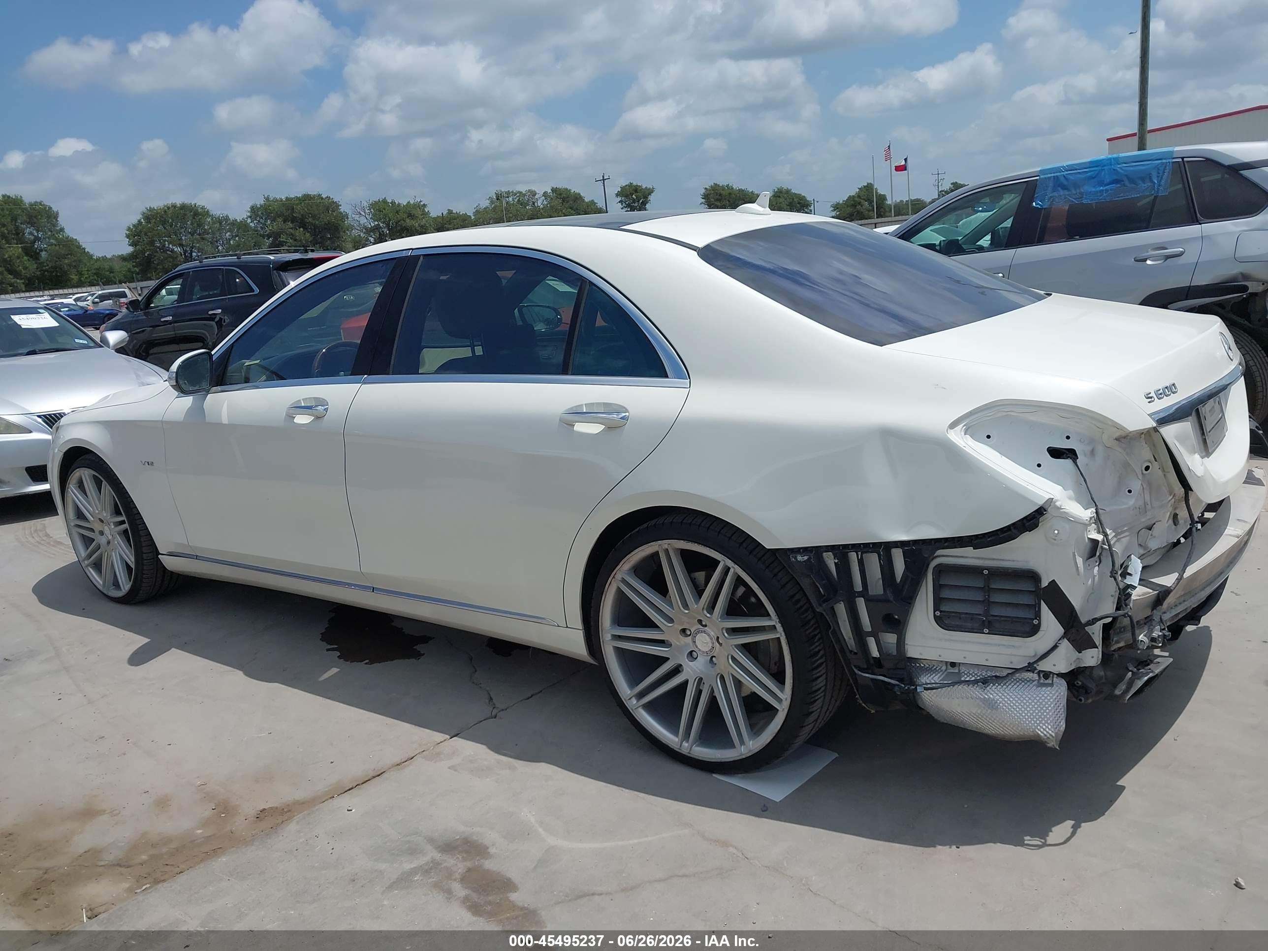 2015 MERCEDES-BENZ S 600 S600