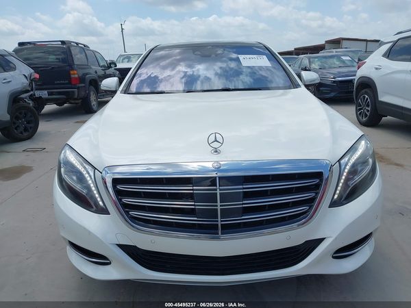 2015 MERCEDES-BENZ S 600 S600