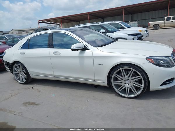 2015 MERCEDES-BENZ S 600 S600