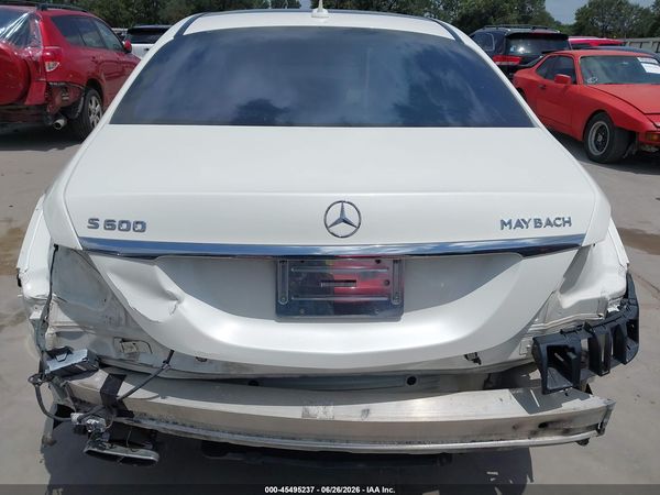 2015 MERCEDES-BENZ S 600 S600