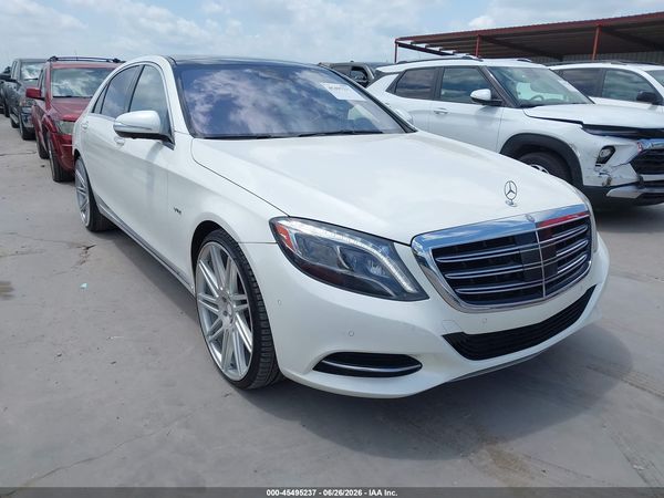 2015 MERCEDES-BENZ S 600 S600