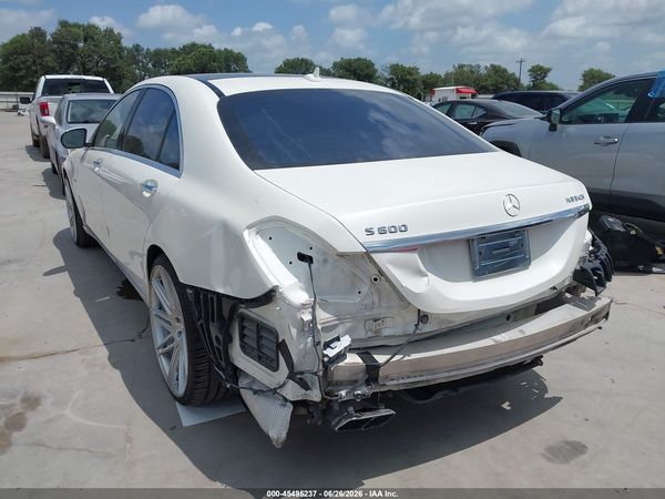 2015 MERCEDES-BENZ S 600 S600