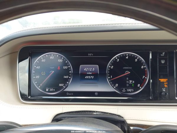 2015 MERCEDES-BENZ S 600 S600