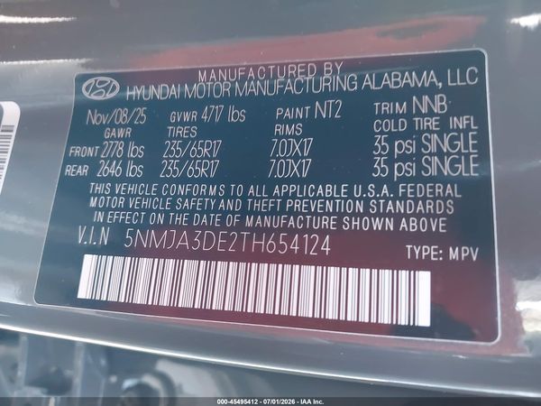2026 HYUNDAI TUCSON SE