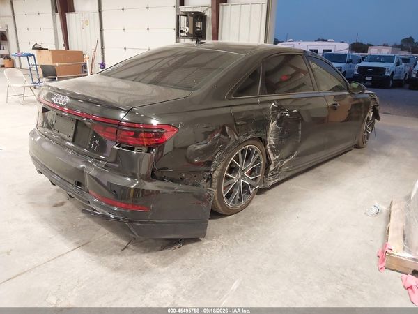 2020 AUDI S8 TFSI QUATTRO TIPTRONIC — I4