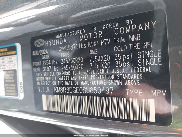 2025 HYUNDAI PALISADE XRT