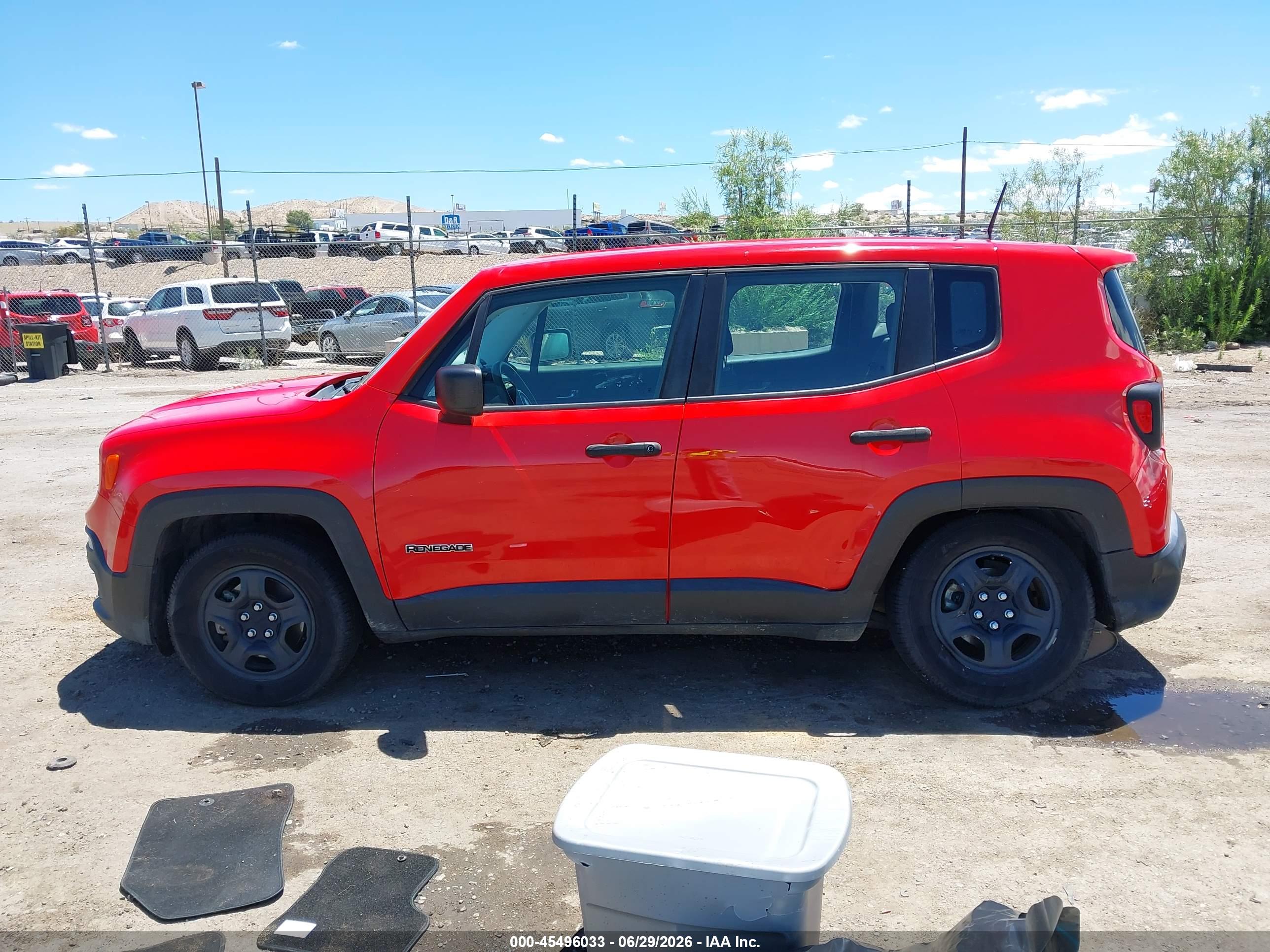 2017 JEEP RENEGADE SPORT