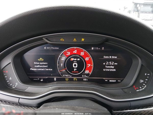 2019 AUDI RS 5 2.9T