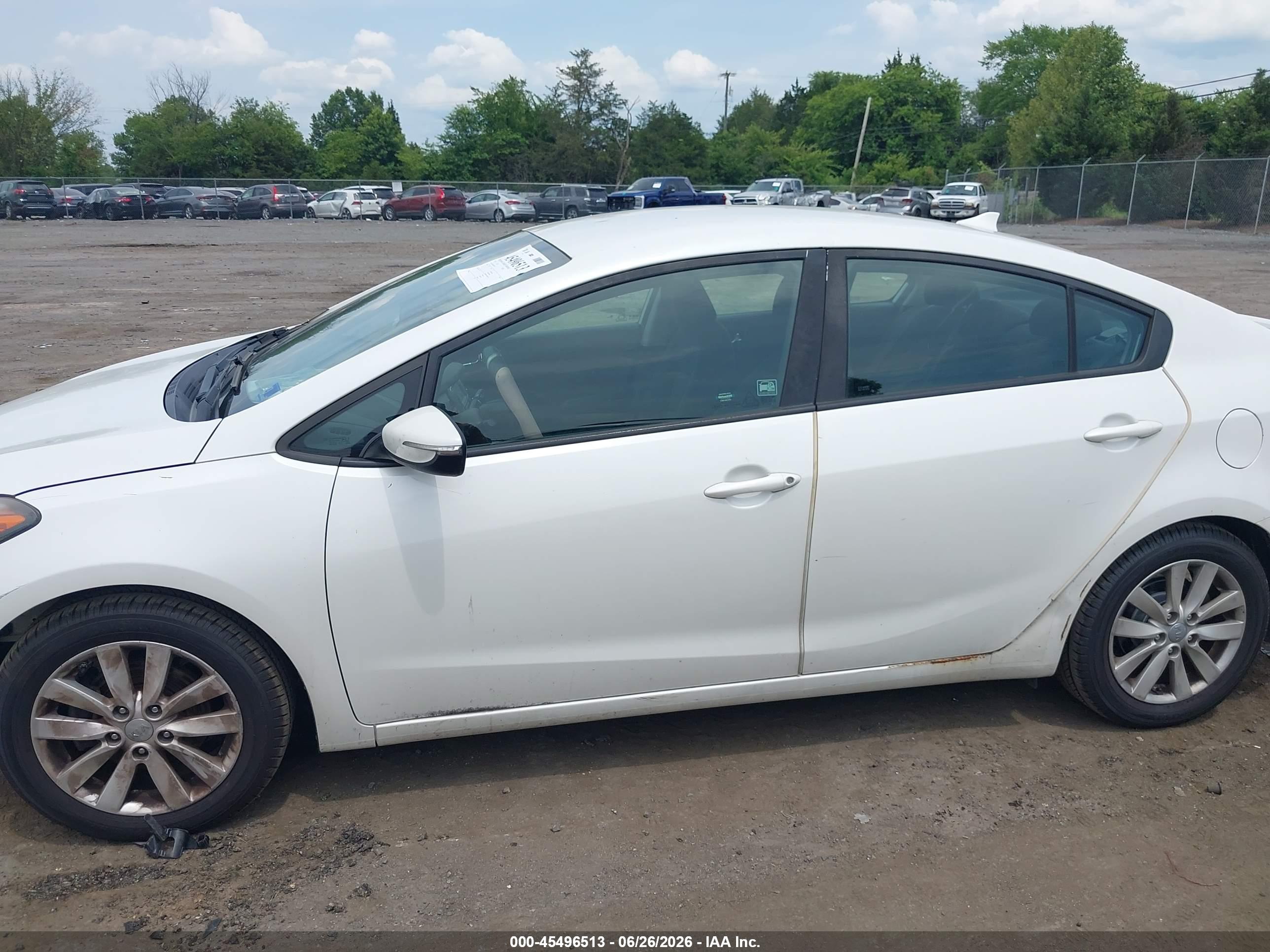 2016 KIA FORTE LX