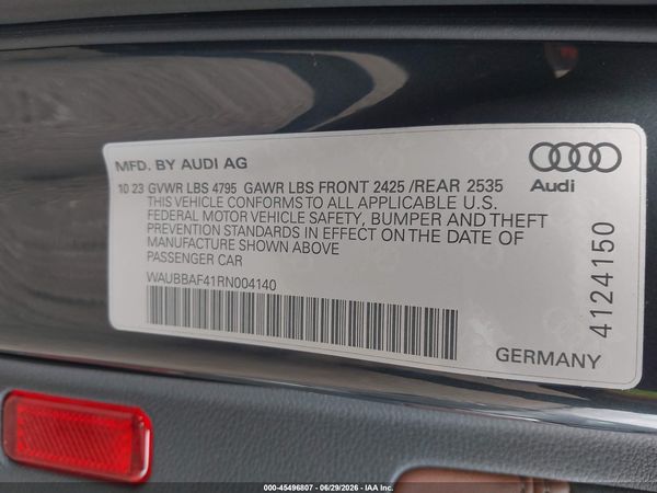 2024 AUDI A4