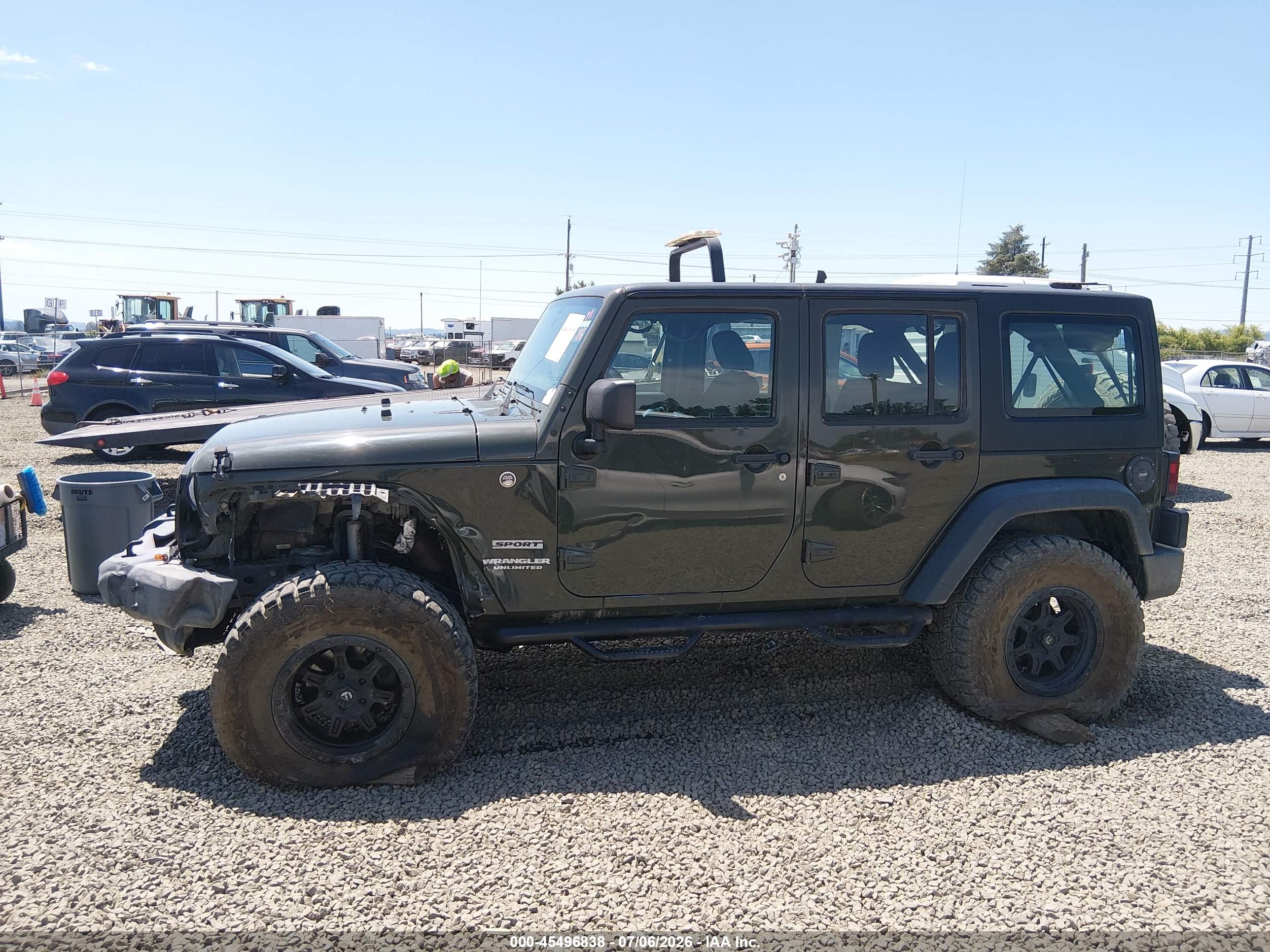 2016 JEEP WRANGLER UNLIMITED SPORT