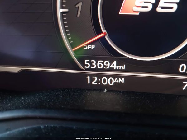 2018 AUDI S5 3.0T PREMIUM PLUS