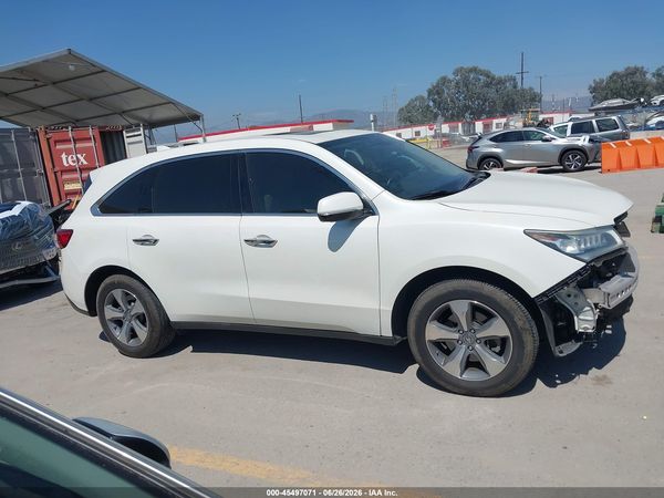 2016 ACURA MDX ACURAWATCH PLUS PACKAGE