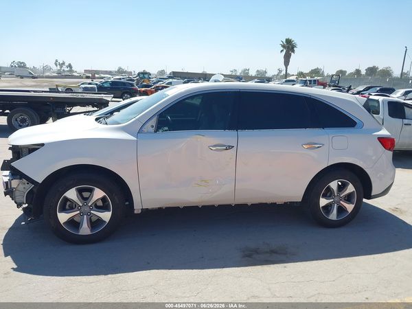 2016 ACURA MDX ACURAWATCH PLUS PACKAGE
