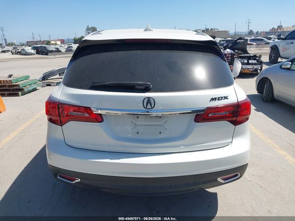 2016 ACURA MDX ACURAWATCH PLUS PACKAGE