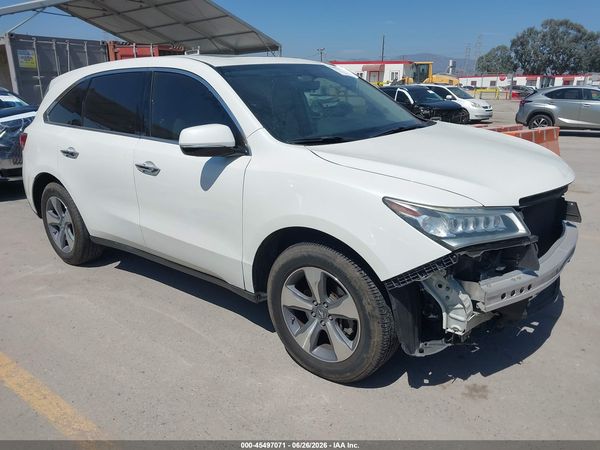 2016 ACURA MDX ACURAWATCH PLUS PACKAGE