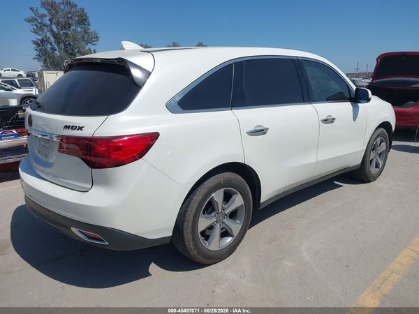 2016 ACURA MDX ACURAWATCH PLUS PACKAGE