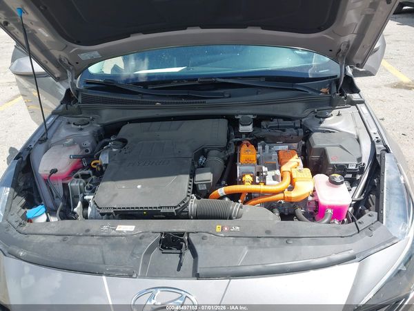 2023 HYUNDAI ELANTRA HYBRID BLUE