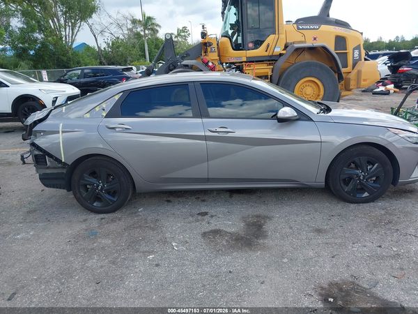 2023 HYUNDAI ELANTRA HYBRID BLUE