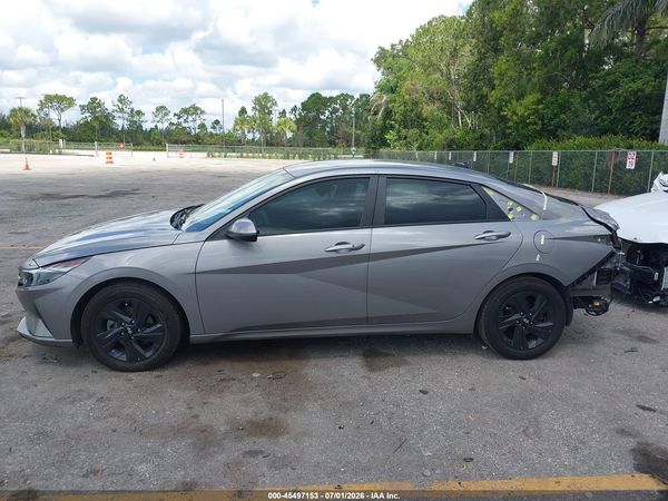 2023 HYUNDAI ELANTRA HYBRID BLUE