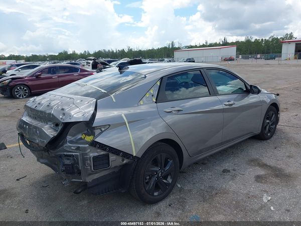 2023 HYUNDAI ELANTRA HYBRID BLUE