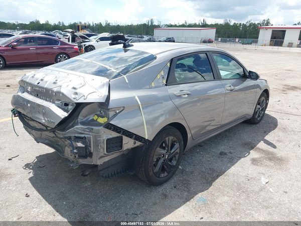 2023 HYUNDAI ELANTRA HYBRID BLUE