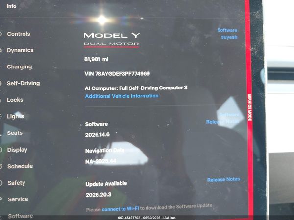 2023 TESLA MODEL Y