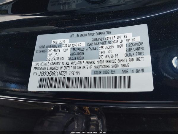 2024 MAZDA CX-90 3.3 TURBO PREFERRED PLUS