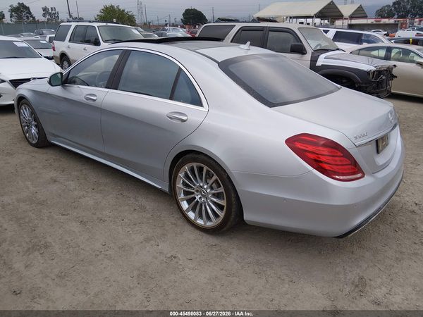 2015 MERCEDES-BENZ S 550 S550
