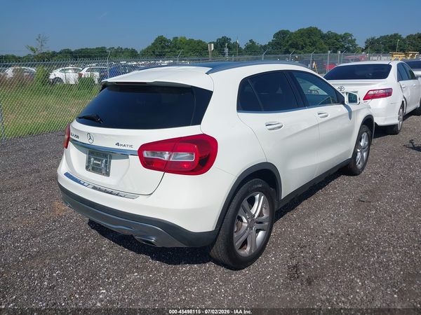 2016 MERCEDES-BENZ GLA 250 4MATIC