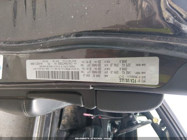 2017 JEEP GRAND CHEROKEE ALTITUDE 4X4