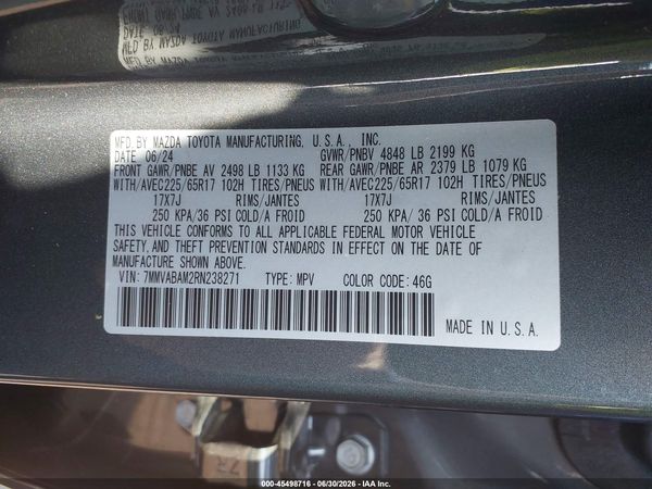 2024 MAZDA CX-50 2.5 S SELECT