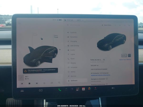 2018 TESLA MODEL 3 LONG RANGE/MID RANGE